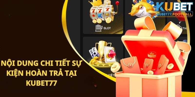 Nội dung chi tiết sự kiện hoàn trả tại Kubet77