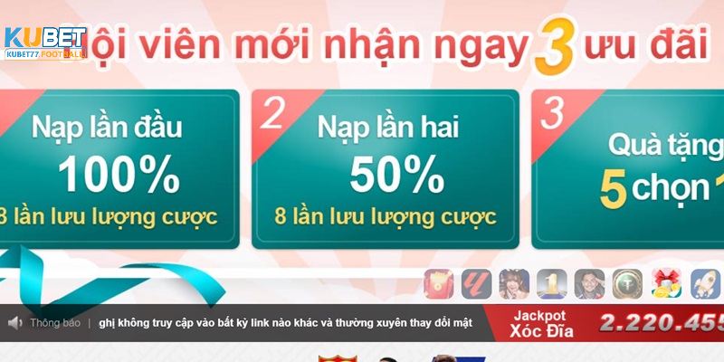 Sự kiện ưu đãi dành cho người chơi cá cược thể thao kubet77