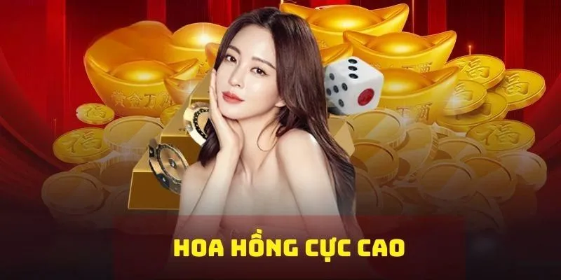 Đại lý nhận được mức hoa hồng cực khủng khi giới thiệu người chơi tham gia